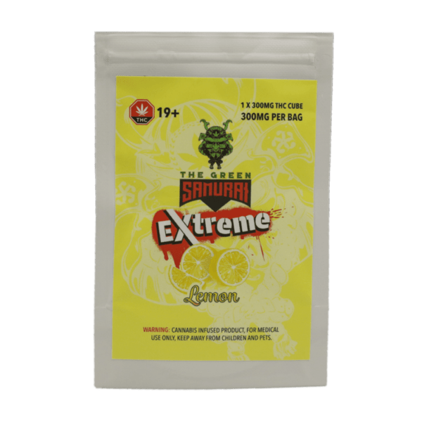 Green Samurai Extreme - Lemon Gummy 300mg THC | Buy Shrooms Online Canada
