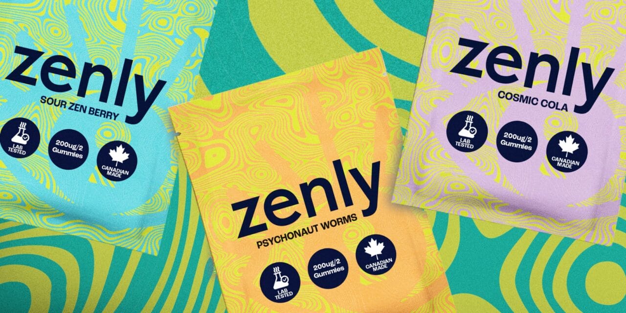 Zenly - LSD Gel Tabs - 600ug (100ug per tab) | Buy Shrooms Online Canada