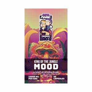Super Magic Mushroom Bro’s - King of the Jungle MOOD - 400MG Capsules | Buy Shrooms Online Canada